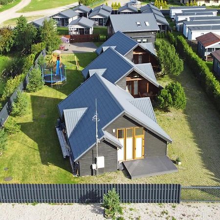 Kotedzai Gulbes Takas Sventojoje Villa Šventoji Buitenkant foto
