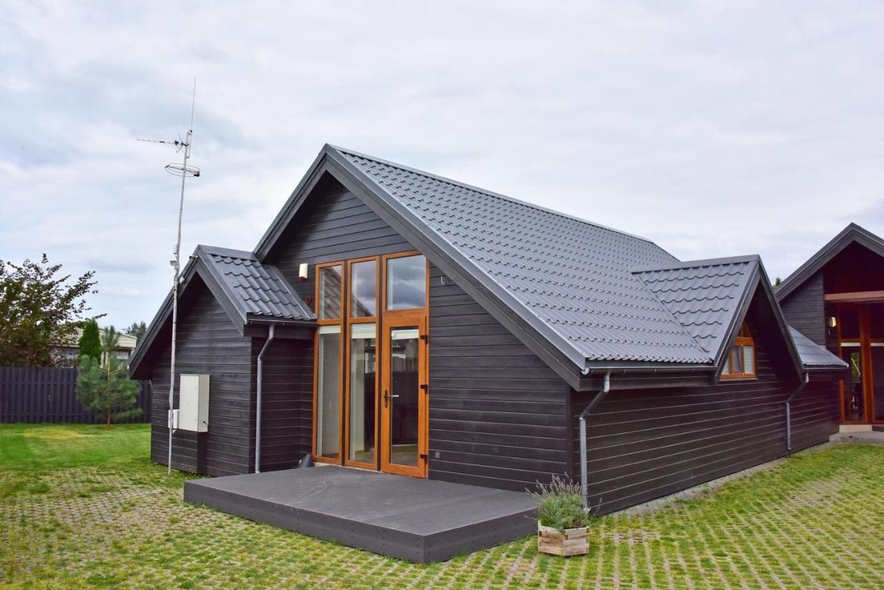 Kotedzai Gulbes Takas Sventojoje Villa Šventoji Buitenkant foto