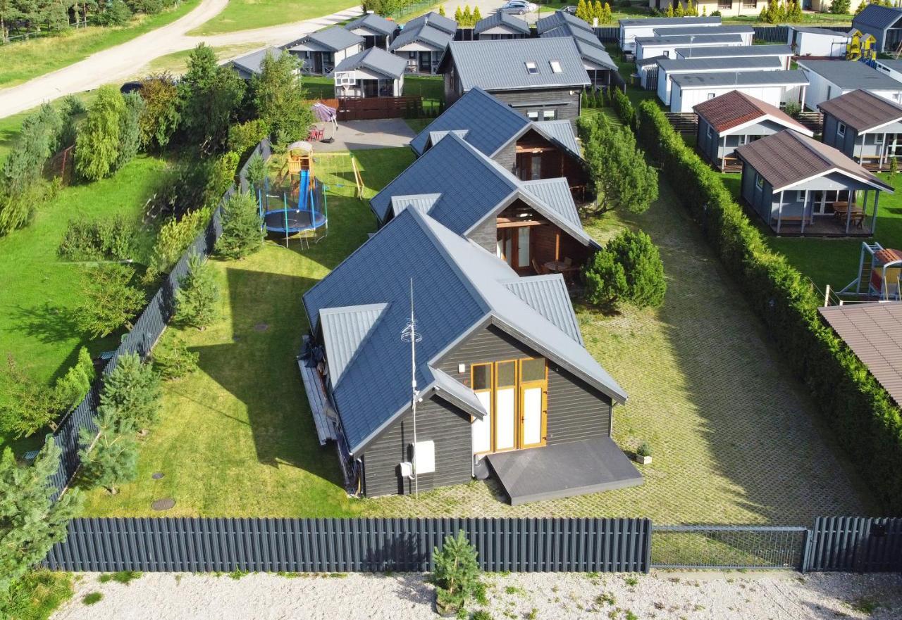 Kotedzai Gulbes Takas Sventojoje Villa Šventoji Buitenkant foto