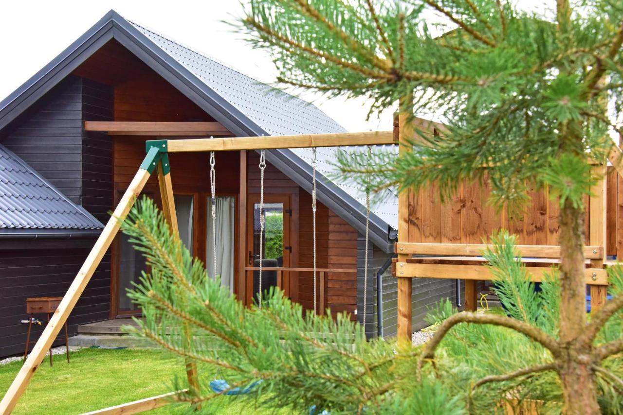 Kotedzai Gulbes Takas Sventojoje Villa Šventoji Buitenkant foto